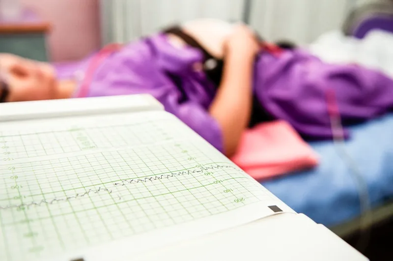 Registro cardiotocográfico